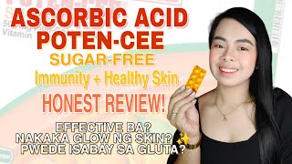 POTENCEE ASCORBIC ACID HONEST REVIEW  ALLYSHA JOYCE [upl. by Arabelle]