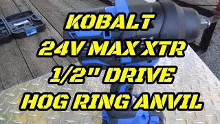 Should this be your next impact Heavy Duty Kobalt XTR 12 inch Impact Wrench review [upl. by Ahcsatan]