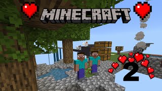 وان بلوك 2 one black Minecraft minecraft [upl. by Christianson]