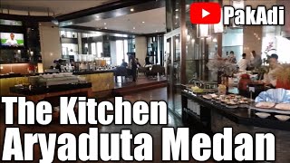 breakfast buffet at Aryaduta Hotel Medan The Kitchen Restaurant [upl. by Oniluap271]