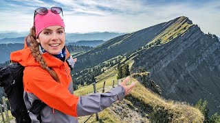 Spektakuläre Gratwanderung im Allgäu Hochgrat 1834 m in Oberstaufen [upl. by Joleen]