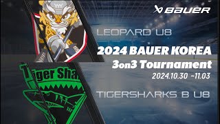 1st BAUER 3on3 Tournament Game 42 U8 레오파즈 vs 타이거샥스 B U8 결선 DIVB I [upl. by Kellene]