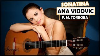 Ana Vidovic plays Sonatina by Federico Moreno Torroba on a classical guitar [upl. by Aielam]