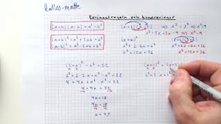 Avsnitt 2 Icke linjära funktioner [upl. by Nezah]