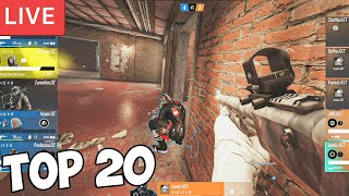 THE TOP 20 BEST R6 PRO LEAGUE CLIPS OF ALL TIME [upl. by Annairt200]