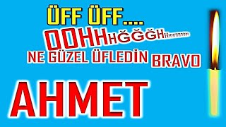 İyi ki Doğdun Ahmet İsme Özel Komik Doğum Günü Şarkısı [upl. by Llerehc]