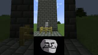 Skeleton logic in Minecraft minecraft gaming racingballallballsracing ballrace memegameplay [upl. by Fesoj]