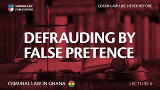 DEFRAUDING BY FALSE PRETENCES [upl. by Aivyls]