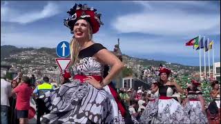 Vídeo dos melhores momentos do cortejo da Festa da Flor Madeira 2023 [upl. by Ahsahs]