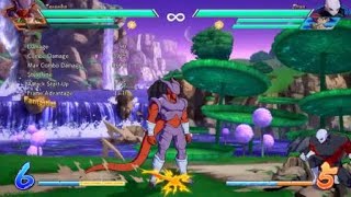 DBFZ Janemba day 1 Near Optimal Corner BnB High hitstun starter [upl. by Marlen]