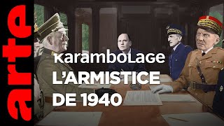 Larmistice de 1940  Karambolage  ARTE [upl. by Odnaloy]