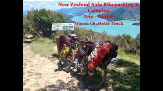 New Zealand Solo Bikepacking amp Camping trip  Part 6 Queen Charlotte Track [upl. by Naitsyrk]