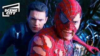 SpiderMan 3 Final Fight Scene Tobey Maguire James Franco 4K HD Clip  With Captions [upl. by Odarbil]