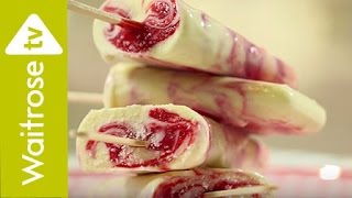 Raspberry Ripple Lollies  Waitrose [upl. by Bancroft]