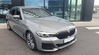 YF71WPN  2021 BMW 5 Series 545e xDrive M Sport Saloon RefId 391482 [upl. by Haya]