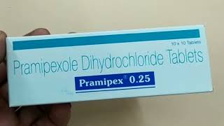 Pramipex 025 Tablet  Pramipexole Dihydrochloride Tablets Uses  Pramipex 025mg Tablet uses Dosage [upl. by Leacock267]