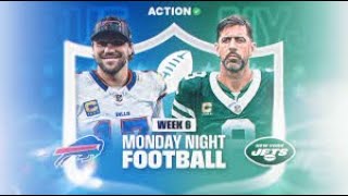 Bills vs Jets Monday Night Football Live Reaction [upl. by Ardnoek632]