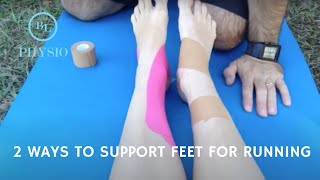 2 Ways to Stop Feet Rolling in for Running BL Physio RIF REV Series [upl. by Neysa455]