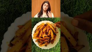 Alu fry Alia Bhatts favourite food alia aliabhatt aloo aloorecipe yt shorts bollywood [upl. by Adnofal494]