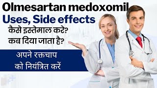 Olmesartan medoxomil 20 mg in Hindi  Olmesar 20 tablet uses in hindi [upl. by Beitnes]