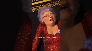 Fairy Godmother cant handle an ogres love 🧚‍♀️💔Shrek2FairyGodmother fyp DreamWorks [upl. by Enahpets]