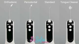 Professional Oral Irrigator for Oral Shower Sofia CONCEPT® 5 Pressure Levels [upl. by Agem638]