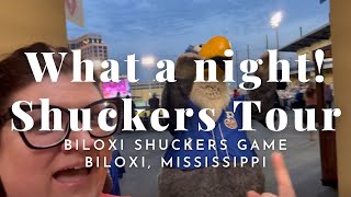 A Look at all the things that go into a Biloxi Shuckers Game  Biloxi Mississippi [upl. by Nnaecyoj250]