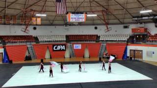 Grayson County High School Winterguard CIPA Appalachian Classic Winterfest 2017 [upl. by Anuat]