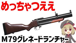 【武器解説】M79グレネードランチャー、ベトナム戦争で大活躍した頼れる携行型迫撃砲 [upl. by Fai]