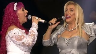 Vesna Zmijanac amp Zorica Brunclik  Idem preko zemlje Srbije  Nevera moja live  BG Arena 2014 [upl. by Jehu]