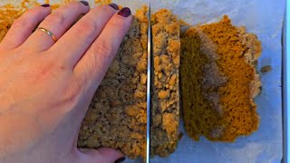 Pumpkin Crunch Bread Recipe  Easy Pumpkin Loaf Bread for your fall baking [upl. by Hittel]