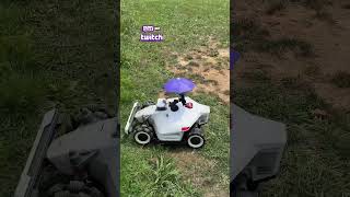 Robot mower on Live [upl. by Acirea295]