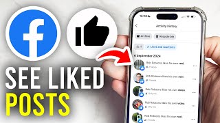 How To Find Liked Posts On Facebook  Full Guide [upl. by Alejna924]