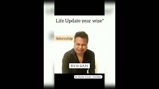 BVScampAH  Life update year wise  Veterinary Doctors [upl. by Aelam]