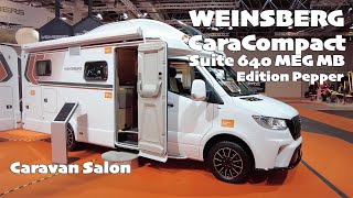 Weinsberg CaraCompact Suite 640 MEG MB Edition Pepper  semiintegral on Mercedes Sprinter [upl. by Clayton924]