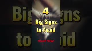 Four Big Signs to Avoid Pt1 ☪️🕋  Comments Astaghfirullah 😊❤️ islamic signs islamicvideo [upl. by Eob]