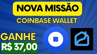 MINT A HOME ADRESS NFT  GANHE 10 TOKENS PRO NA COINBASE WALLET [upl. by Cliffes]