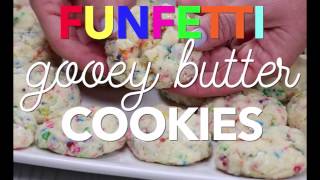 Funfetti Gooey Butter Cookies [upl. by Emelda]