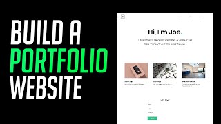 How to Make a Portfolio Website using Editor X Content Manager [upl. by Ellie]