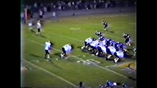 Brad Hegler Full Football Highlight Tape Chronological Order Music East Davidson 1993 1994 1995 [upl. by Asirral]