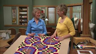 Bargellos Quilts With a Twist  Part 1  Sewing With Nancy [upl. by Rabjohn]