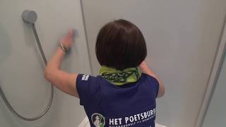 Douche schoonmaken en douchekop ontkalken  Vraag het aan Liesbeth [upl. by Whall817]