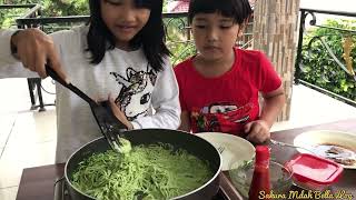 RESEP VIRAL TIKTOK  LEMONILO CAMPUR SUSU  BAYAM  CREAMY SPINACH RECIPE [upl. by Jed726]