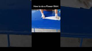 How to do a Flower Mandala tie dye Shirt [upl. by Salahcin144]