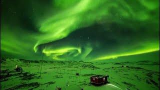 Uns espectacular aurora boreal desde la Antártida [upl. by Graubert265]