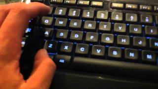 Review of Logitech Wireless Backlit Keyboard [upl. by Ranique570]