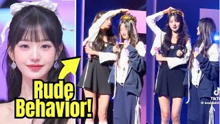 IVE’s Jang Wonyoung Slammed Over “Rude” “Main Character Behavior” In Viral Clip [upl. by Aikel843]