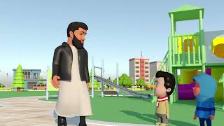 jumma Mubarak ❤️ Islamic cartoon kidslands2y jumma Mubarak ❤️ All to Muslim ❤️ [upl. by Nivlem]