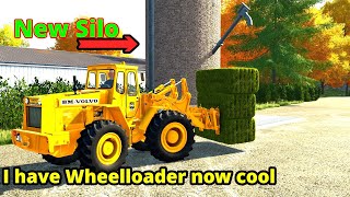 🟡 FS22  Riverview Farm 05  Wheelloader amp a silo on the farm  some extra goodies [upl. by Einwahr]