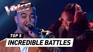 INCREDIBLE BATTLES in The Voice [upl. by Sammer]